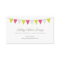 Green and Pink Bunting Banner