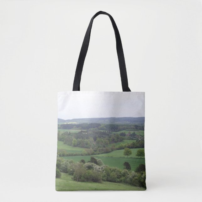 Green and Pleasant Land Tote Bag (Front)