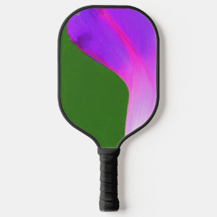 Green and Purple Design Pickleball Paddle