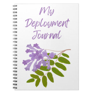 Green and Purple My Deployment Journal 