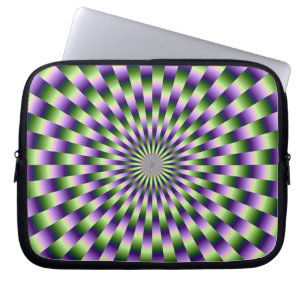 Green and Purple Weave Sleeve