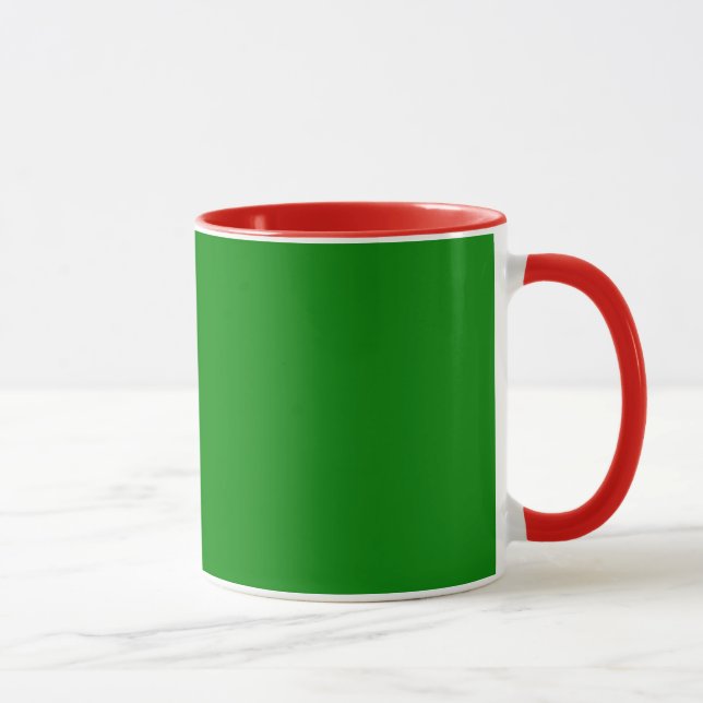 Green and Red Combo Mug (Right)
