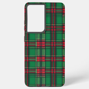 Green and red squares samsung galaxy case