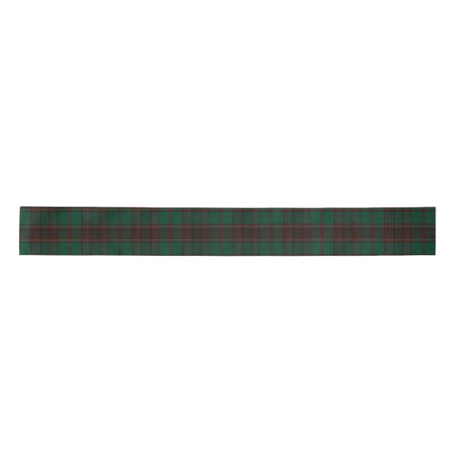 Green and Red Tartan Plaid Ribbon Satin Ribbon (Front)