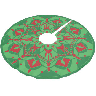 Green and Red Tree Skirt