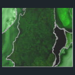 Green and Silver Faux Glitter Agate Wrapping Paper<br><div class="desc">This elegant and glamourous wrapping paper is versatile and can be used for giving gifts or art and craft projects. It is ideal for any occasion such as birthdays, weddings, bridal showers, baby showers, anniversaries or general gifts. It features green marble agate on a distressed green background. The faux silver...</div>