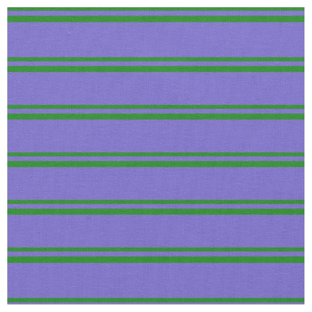 Green and Slate Blue Pattern Fabric (Close Up)