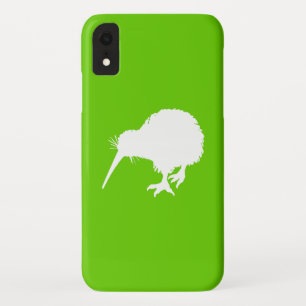 Green and White Kiwi iPhone XR Case