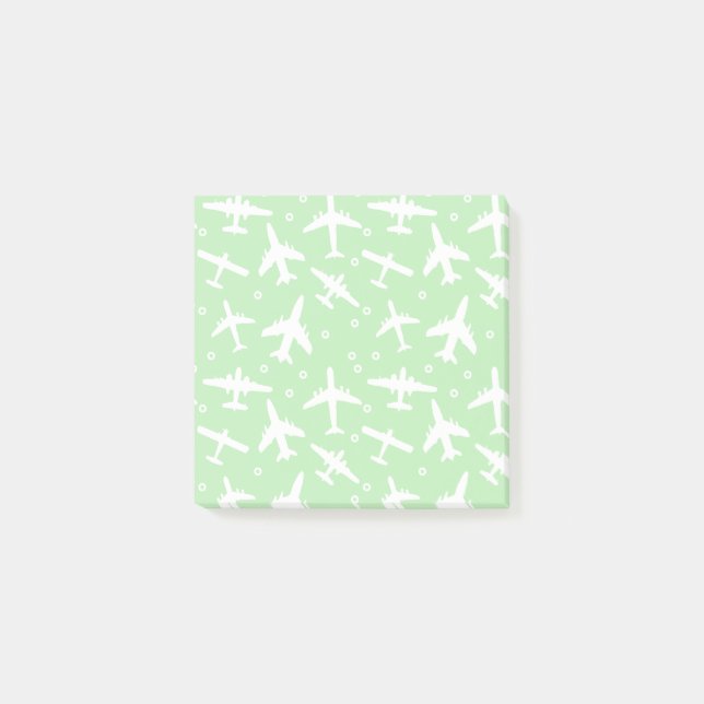 Green and White Pilot Post-it Notes (Front)
