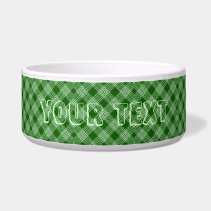 Green And White Tartan Plaid