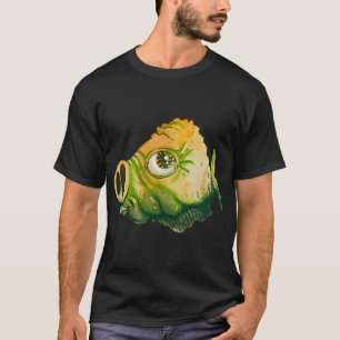 Green and Yellow Fish Piggie T-Shirt