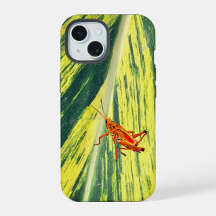 Green and yellow harmony iPhone 15 case