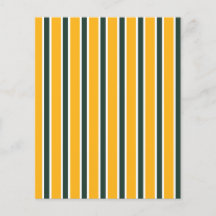 Green and Yellow Striped Scrapbook Paper
