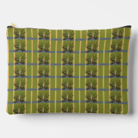 Green and Yellow Stripes with Blue