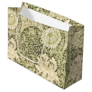 Green And Yellow William Morris Gift Bag 