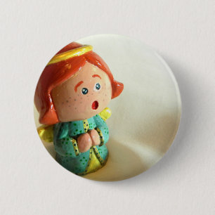 Green Angel II 6 Cm Round Badge