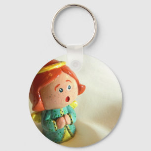 Green Angel II Key Ring