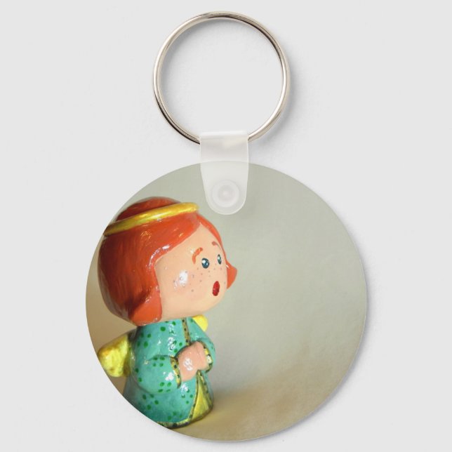 Green Angel III Key Ring (Front)