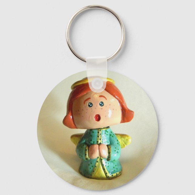 Green Angel IV Key Ring (Front)