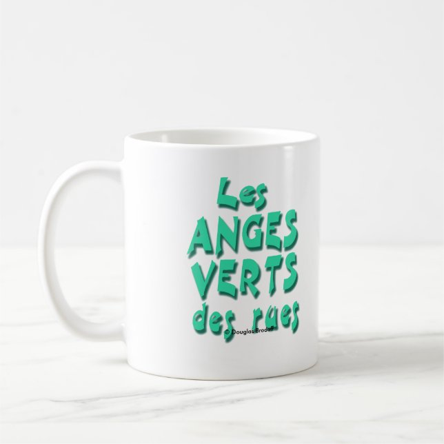 Green Angel Mug (Left)