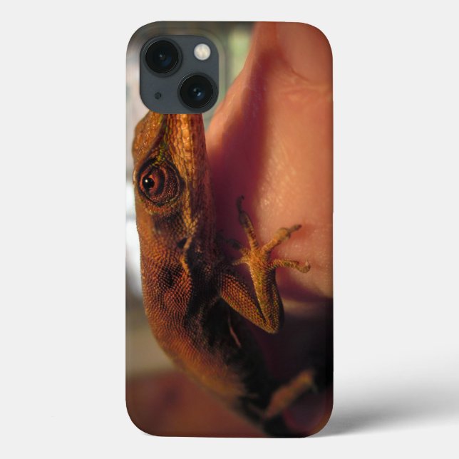 Green Anole Lizard Case-Mate iPhone Case (Back)
