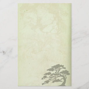 Green Antique Reproduction Stationery