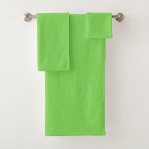 Green Apple Bath Towel Set