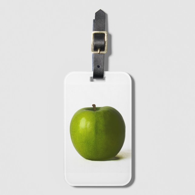 Green Apple bc ltcna Luggage Tag (Front Vertical)