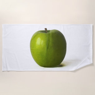Green Apple btcnm Beach Towel