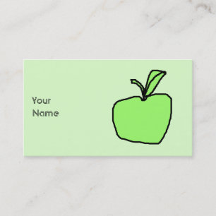 Green Apple. Business Card