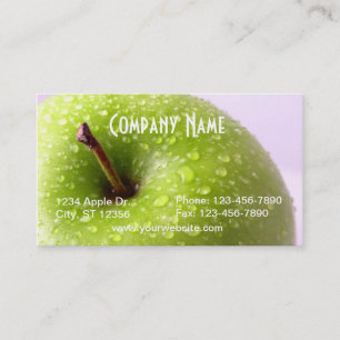 Green Apple Business Card