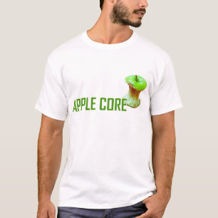 Green apple core motives T-Shirt