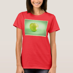 "Green Apple" Cute Photo. Buy Now T-Shirt