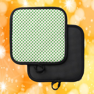 Green Apple Fruit Pattern Pot Holder