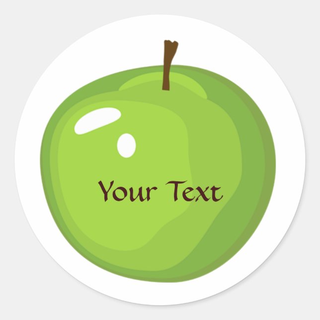 Green Apple Label (Front)