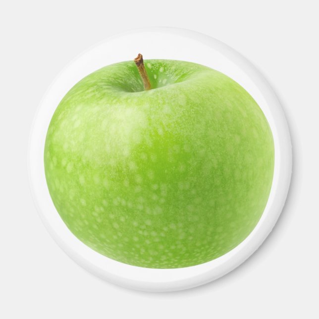 Green apple magnet (Front)