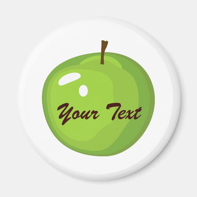 Green Apple Magnet (Front)