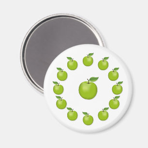 Green Apple Magnet