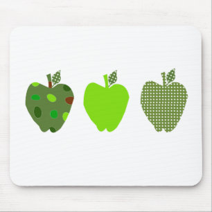 Green Apple Mouse Mat