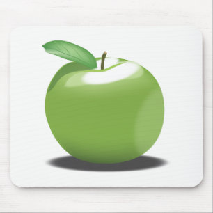 Green Apple Mouse Mat