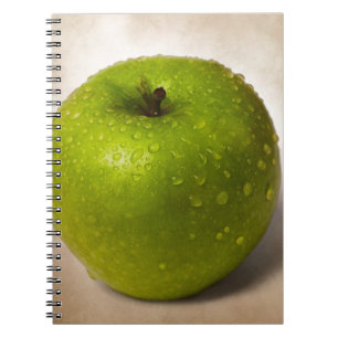 Green apple notebook