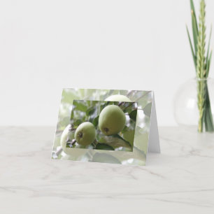 Green Apple Notecard