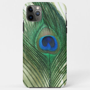 Green Apple Peacock Still iPhone 11 Pro Max Case