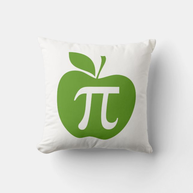 Green Apple Pi Cushion (Front)