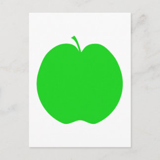 Green Apple. Postcard