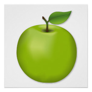 Green Apple Poster