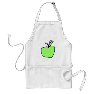 Green Apple. Standard Apron