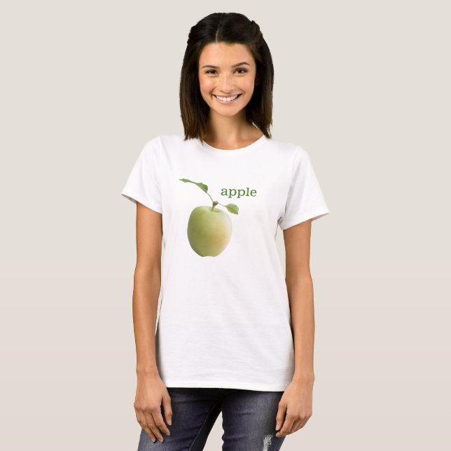 Green apple T-Shirt (Front Full)