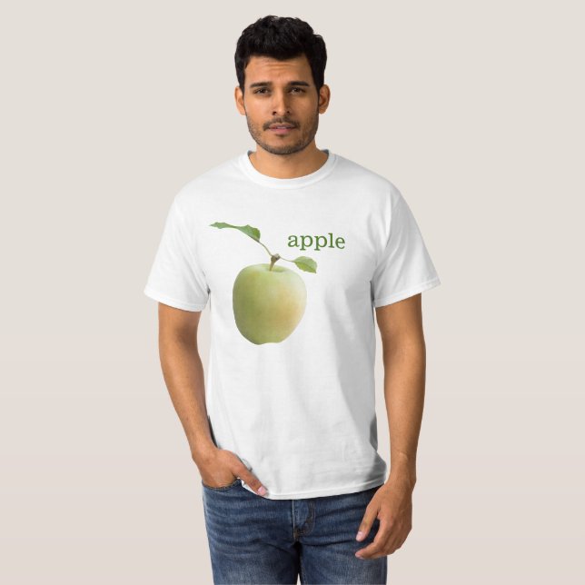 Green apple T-Shirt (Front Full)