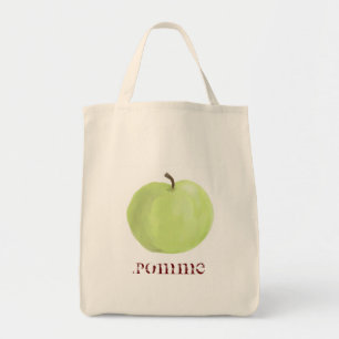 Green Apple Tote Bag